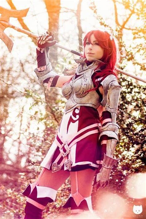 Cosplayer Youkai Breath Of Cosplay Character Cordelia From Fire Emblem Awakening Cosplay