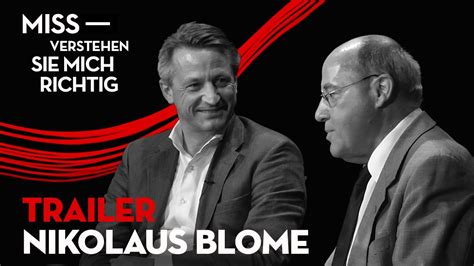 Gregor Gysi Nikolaus Blome Trailer Youtube