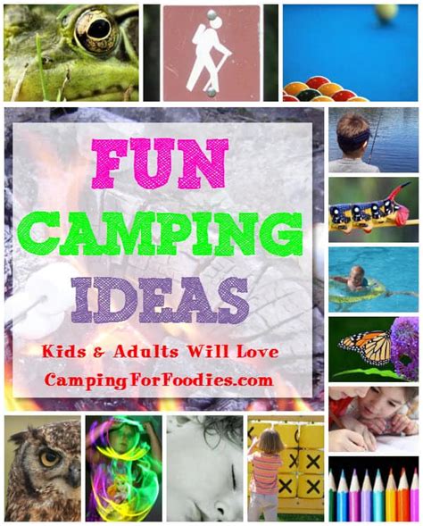 Fun Camping Activities Kids Love (and adults will too!) “Digital Detox ...