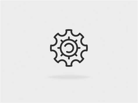 Settings Icon By Ozza Okuonghae On Dribbble