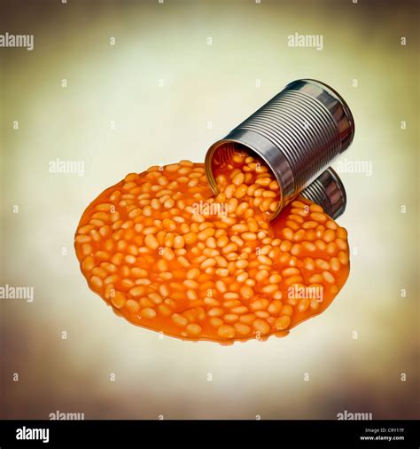 Baked beans can hi-res stock photography and images - Alamy