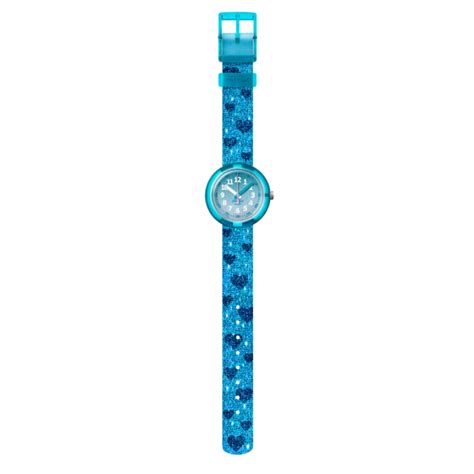 Montre Pour Enfant Flik Flak Turquoise Sparkle Fpnp