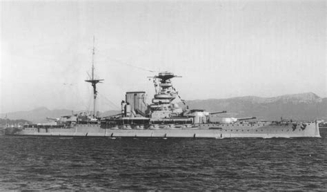 The service life of HMS Warspite - RN battleships of WW2