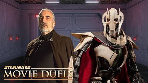 Count Dooku Vs General Grievous Final Star Wars Movie Duels Ai