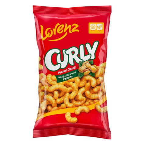 Lorenz Curly Peanut Classic G Is Halal Suitable Vegan Vegetarian