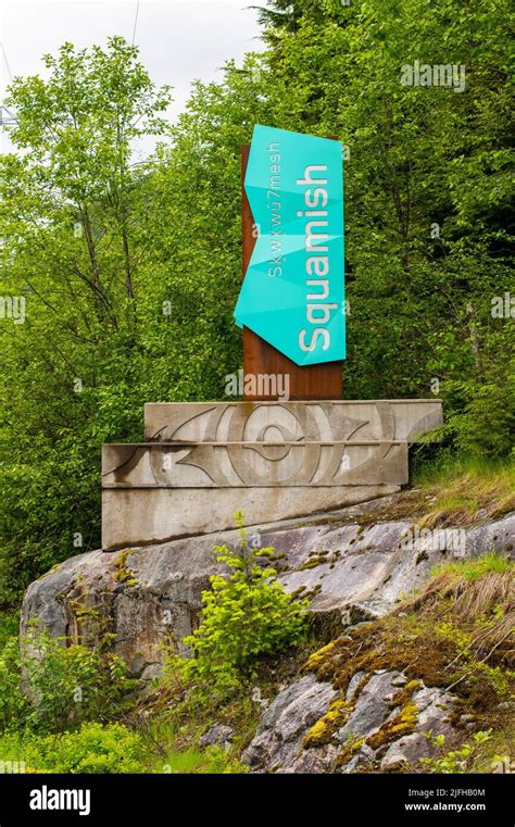 Canada Bc Welcome Sign Signs Hi Res Stock Photography And Images Alamy