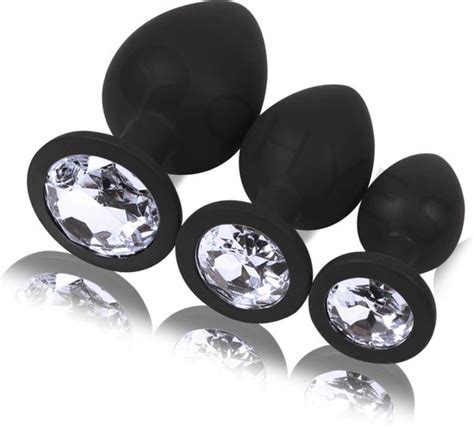 Siliconen Buttplugs Voor Mannen En Vrouwen Buttplug Set Delig Anal Butt Plug Bol