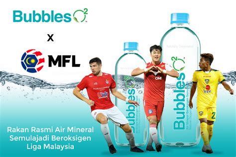 Liga Malaysia Dapat Tajaan Jenama Air Mineral Semula Jadi Beroksigen