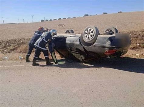 سيدي بلعباس إصابة 6 أفراد من عائلة واحدة في حادث مرور التنمية المحلية