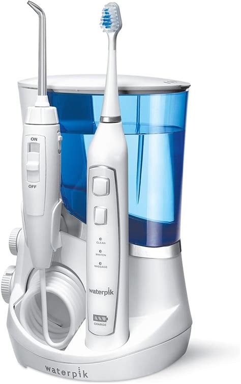 Waterpik Wp861 E2 Hydropulseur Waterpik Avec Brosse à Dents à Ultrasons