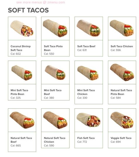 Online Menu of Taco Time Restaurant, Poulsbo, Washington, 98370 - Zmenu