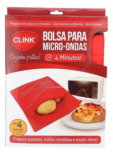 Saco Bolsa Assar Batata Microondas Forno Reutilizável MercadoLivre