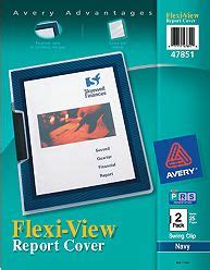 Avery Flexi View Presentation Book Black Stationery Today