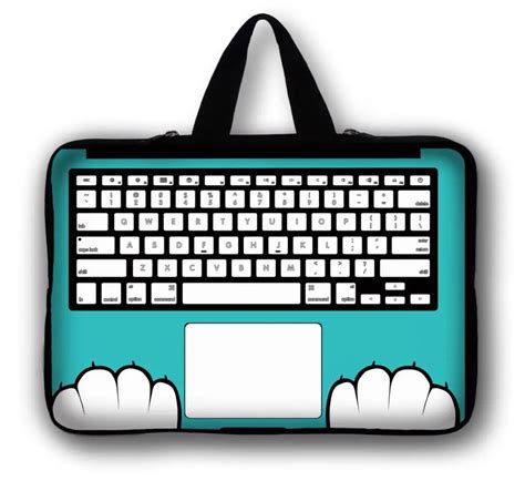 Keyboard 10" Laptop Sleeve Bag Case Pouch+ Hide Handle For 9.7" 10.2 ...