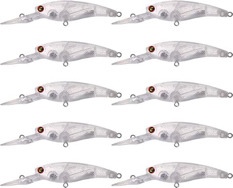 Amazon Free Fisher Pcs Fishing Crankbait Blanks Unpainted