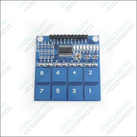 TTP226 8 Channel Digital Capacitive Touch Sensor Module Shahalam Pk