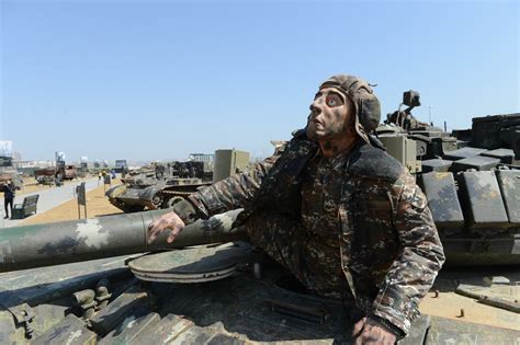 Azerbaijan exhibits captured Armenian weapons in open-air museum ...