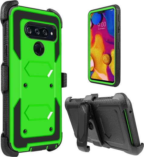 LG V40 ThinQ Case LG V40 Case Lovpec Belt Swivel Clip Holster Series