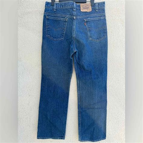 Levis Mens Vintage Orange Tab Bootcut Jeans Gem