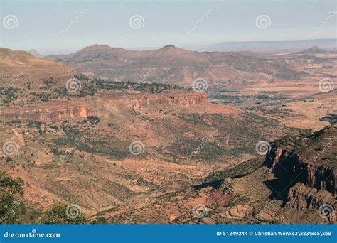 Ethiopian Highlands Stock Photo Image Of Brown Abrupt 51249244