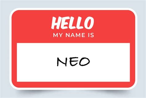 Neo Name Meaning: Origins and Significance