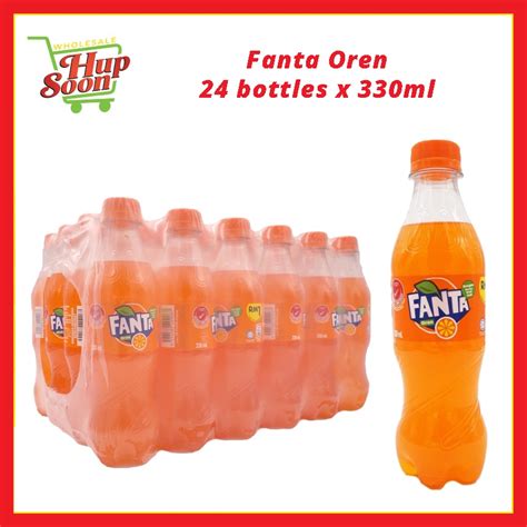 Fanta Oren 330ml X 24 Bottles Shopee Malaysia