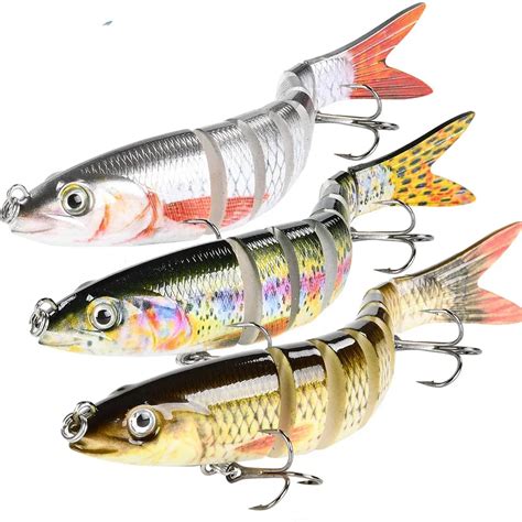 Wobblers De Hundimiento De 10cm Se Uelos De Pesca Articulados Crankbait