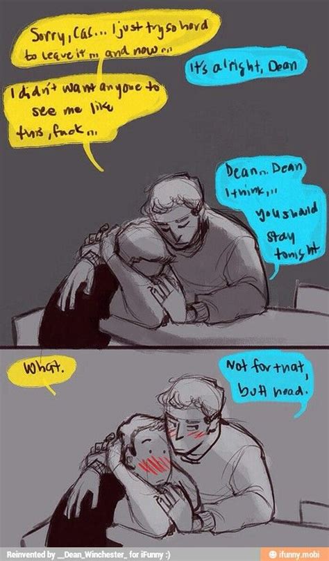 Aww In 2024 Supernatural Comic Supernatural Destiel Supernatural