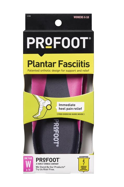 profoot orthotic insoles  plantar fasciitis heel pain womens