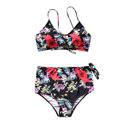 Wade Sea High Waist Bikini 2018 Sexy Swimwear Women Halter Swimsuit