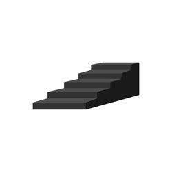 Stairs logo Royalty Free Vector Image - VectorStock