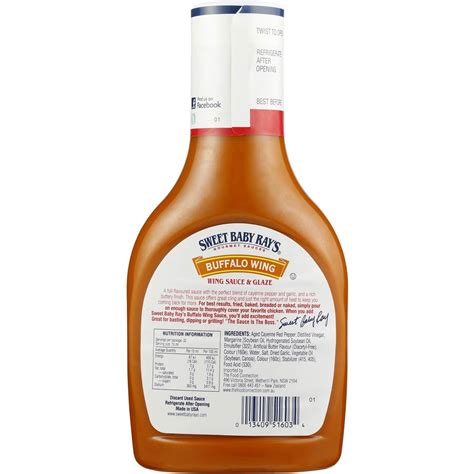 Sweet Baby Ray S Buffalo Wing Sauce And Glaze Woolworths