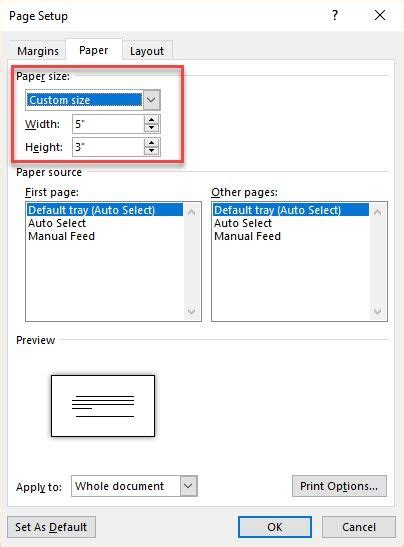 How To Make Index Cards In Microsoft Word