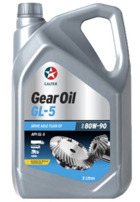 Gear Oil GL5 SAE 80W 90 Caltex Thailand