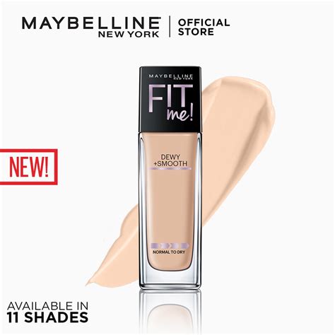 Maybelline Fit Me Foundation Dewy Smooth Shopee Philippines