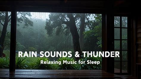 Rain Sounds For Sleeping Instantly Fall Asleep With Rain Sound