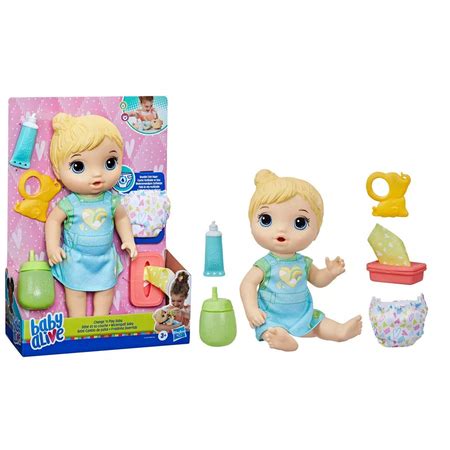 Baby Alive Change N Play Baby Doll Blonde Hair Toystationtt