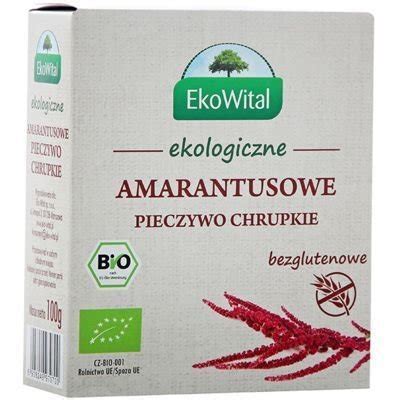 Ekowital Amarantusowe Pieczywo Chrupkie Bio 100 G Eko Wital Sklep