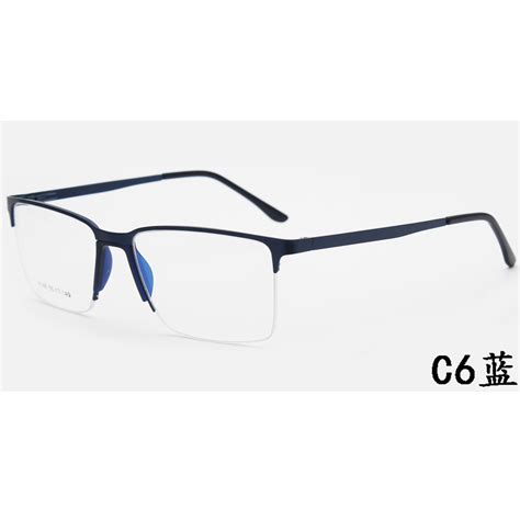 China 2021 Wholesale Rectangle Eyeglasses Frames Blue Light Filter Computer Women Men Metal