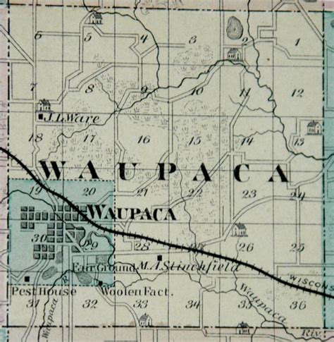 Waupaca County Wisconsin History 1878