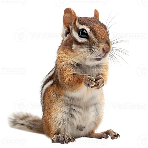 Chipmunk Isolated On Isolated Transparent Background 44280043 Png