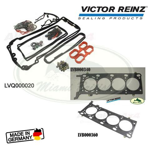 Land Rover Gasket Kit Set Head Gasket Range L M Mr