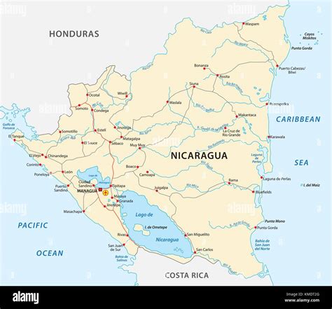 Lake Nicaragua Map | Gadgets 2018