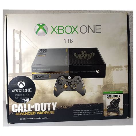 Console Xbox One Fat Tb Edi O Cod Aw Caixa Usado Xplace