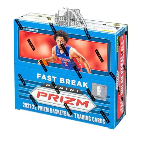 2021 22 Panini Prizm Basketball Fast Break Edition Box Steel City