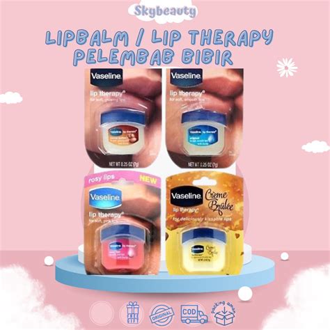 Jual Vaselin Cream Pelembab Bibir Lip Rosy Cream Obati Bibir Kering