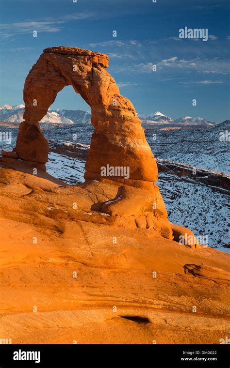 Delicate Arch, Arches National Park, Utah, USA Stock Photo - Alamy