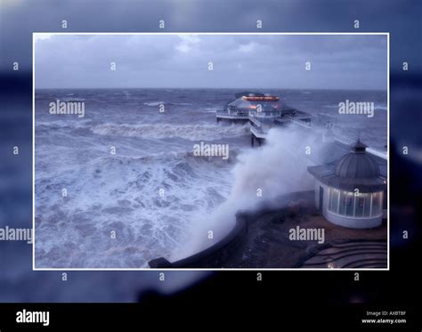 Storms Over Cromer Pier Stock Photo - Alamy