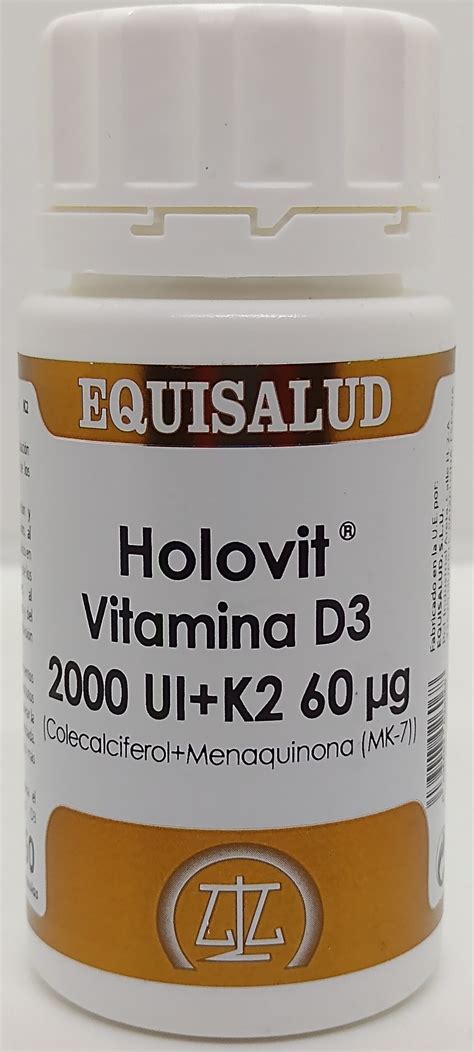 Holovit Vitamina D3 K2 Equisalud Comprar Online Herbolario