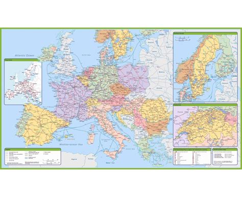 Mapas De Europa Y Paises Europeos Coleccion De Mapas De Europa Images